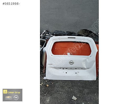 OPEL COMBO E BAGAJ KAPAĞI ÇIKMA SÖKME YEDEK PARÇA