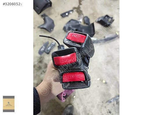 NİSSAN QASHQAİ 2019 ARKA EMNİYET KEMERLERİ