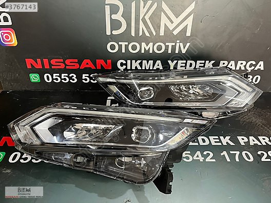 Nissan Qashqai J11 (2017-2021) Full Ledli Zenonlu far