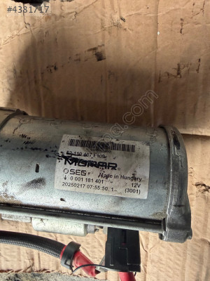 1.6 Egea Doblo marş dinamosu çıkma orijinal