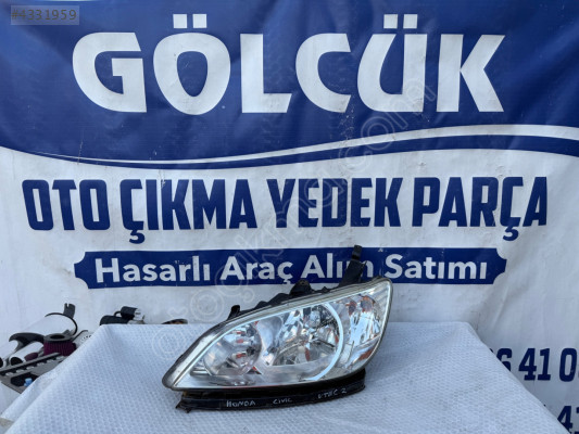 Honda Civic Vtec 2 Sol Ön Far ORJİNAL