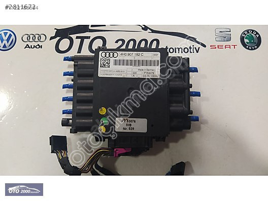 4H0907182C A6/A7/A8 2010-2017 KOLTUK KONTROL ÜNİTESİ