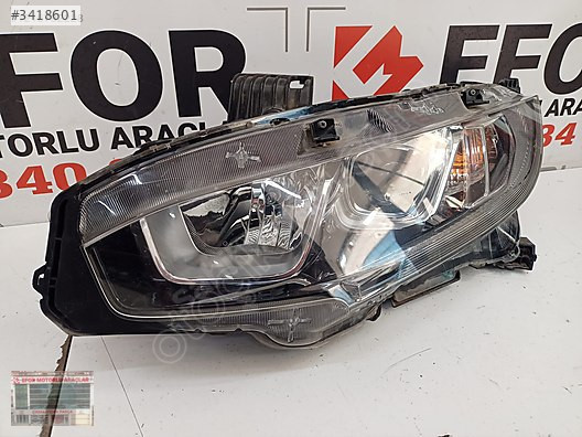 HONDA CİVİC FC5 ORJİNAL ÇIKMA SOL ÖN FAR 16-21