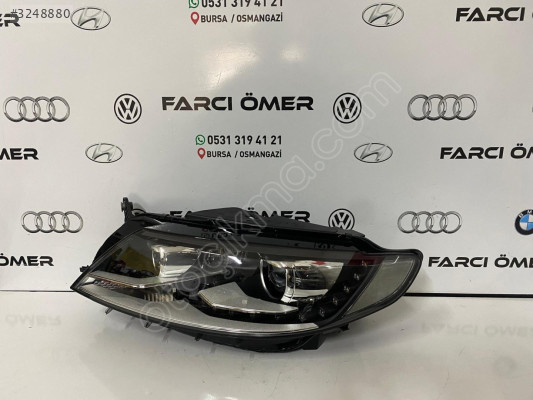 VW PASSAT CC ÖN SAĞ FAR DOLU LEDLİ MERCEKLİ XENON