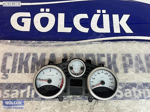 9665783280 Peugeot 206 + 1.4 Hdi Kadran / Kilometre Saati ORJ