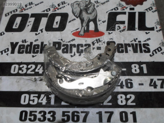 MAZDA-2 2007-2012 (DFU1-2638Z) ARKA PABUÇ BALATA SIFIR DAIKYO