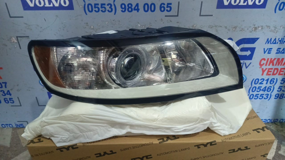 2008-12 VOLVO S40 SAĞ FAR TYC MARKA SIFIR