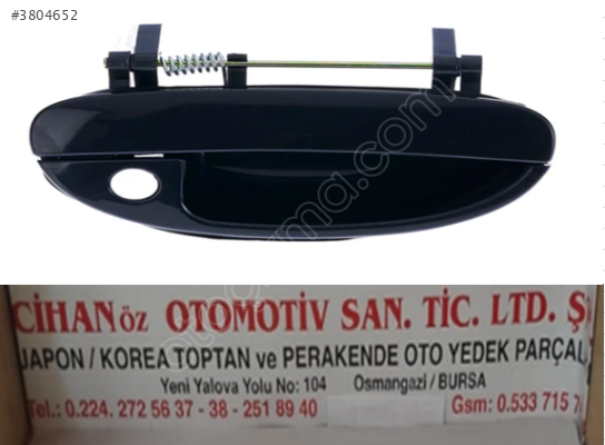 DAEWOO NUBİRA KAPI KOLU DIŞ ÖN SOL 1998-2001 HU-DW3301S