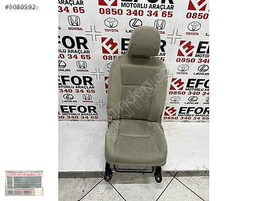 TOYOTA COROLLA SOL ÖN KOLTUK SÖKME ORJİNAL YEDEK PARÇA