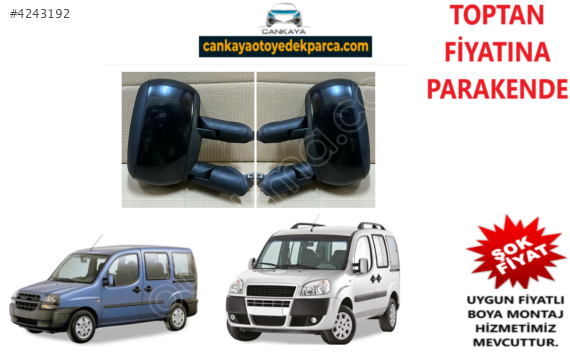 FİAT DOBLO 20002010 DIŞ AYNA SAĞSOL SIFIR ADET FİYAT 7353942660
