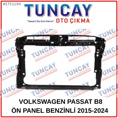 VOLKSWAGEN PASSAT B8 BENZİNLİ ÖN PANEL 2015-2024 YEDEK PARÇA