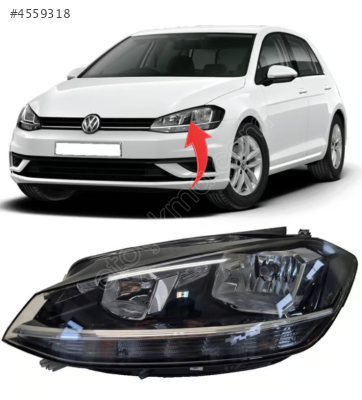 GOLF 7.5 SIFIR SOL FAR CAMI 2017-2020