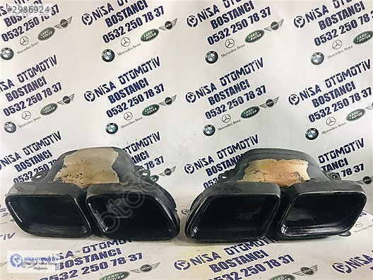 MERCEDES C SERİSİ W205 C180 C63 SAĞ SOL ÇİFT ÇIKIŞ EGZOZ UCU