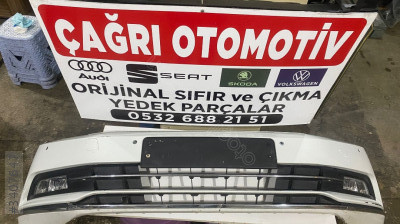 VW ORJİNAL ÇIKMA 2014-2019 PASSAT B8 ÖN TAMPON BEYAZ 3G0807221A