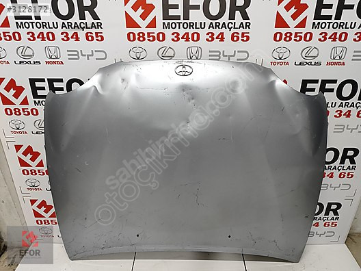 TOYOTA COROLLA MOTOR KAPUTU ORJİNAL YEDEK PARÇA 99-00