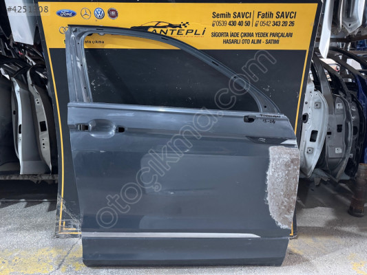 VOLKSWAGEN TİGUAN SAĞ ÖN KAPI 2015-2024 ÇIKMA ORİJİNAL