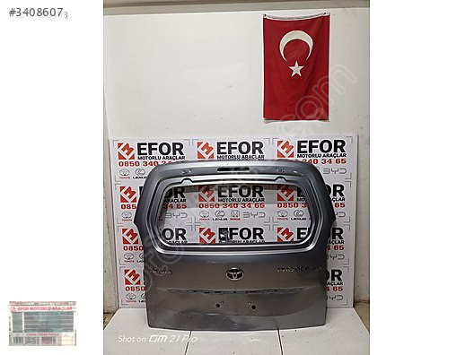 TOYOTA PROACECITY BAGAJ KAPAĞI ÇIKMA ORJİNAL YEDEK PARÇA
