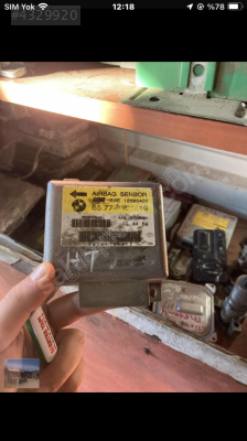 BMW e38 airbag beyni