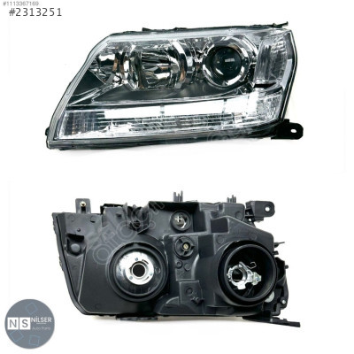 Suzuki Vitara Sol Far Lambası Siyah Manuel 2005-2012