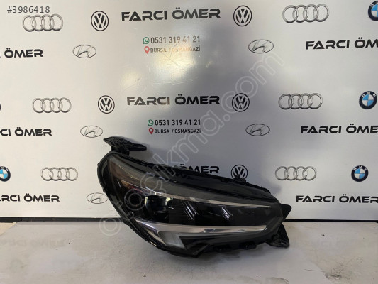 OPEL CORSA F SAĞ ÖN FAR FULL LED ORJİNAL