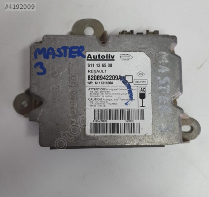 renault master 3 çıkma orjinal airbag beyni (son fiyat)