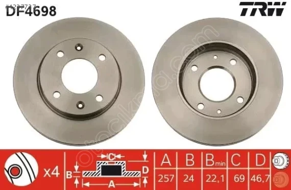 Hyundai Matrix Ön Fren Diski ve Balata