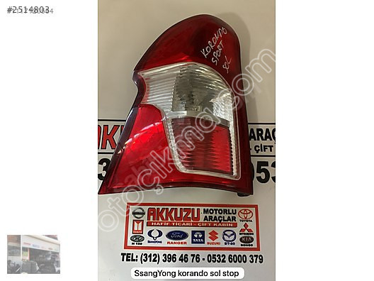 SSANGYONG KORANDO SOL STOP !!! [ HN0808X11 ]