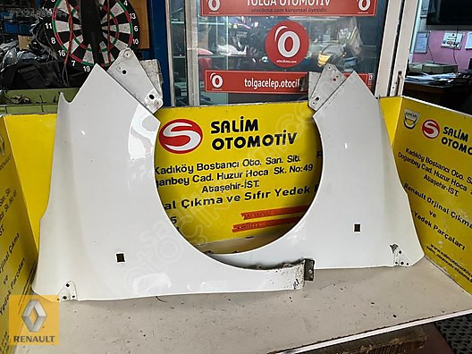 Dacia Dokker Sağ Ön Çamurluk ve Diğer Çıkma Orjinal Parçal
