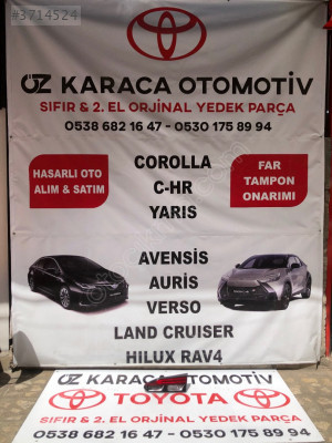 2020-2025 TOYOTA COROLLA CROSS ÇIKMA ORJINAL ARKA İÇ STOP