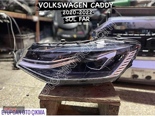 2021 Volkswagen Caddy Sol Far Orjinal - Eyupcan Oto Çıkma