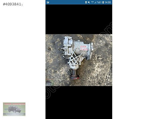 Range Rover Evoque Yavru Şanzıman Ön Defransiyel