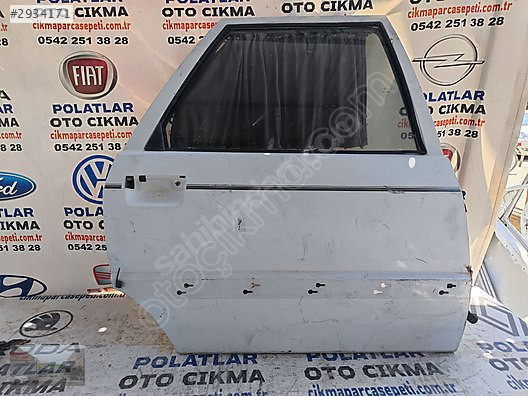 Renault 21 sağ arka kapı Orjinal beyaz hasarsız