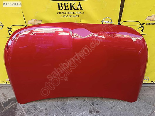 OPEL CORSA F MOTOR KAPUTU KIRMIZI ÇIKMA ORJİNAL YEDEK PARÇA