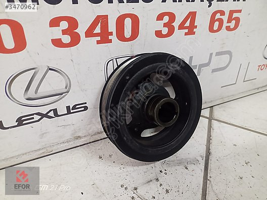 TOYOTA COROLLA DZL KRANK KASNAK ORJİNAL ÇIKMA YEDEK PARÇA