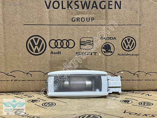Orijinal VW Golf 7 Güneşlik Makyaj Lambası - Sol/Sağ