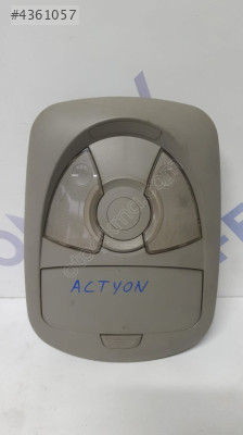 ssangyong actyon 2010 çıkma orjinal tavan lambası (son fiyat)