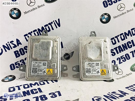 BMW 3 SERİSİ F30 KASA FAR BEYNİ ORJ ÇIKMA 63127296090 631272960