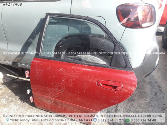 MAZDA 626 ÇIKMA ORİJİNAL SOL ARKA KAPI (1993-1996 arası)