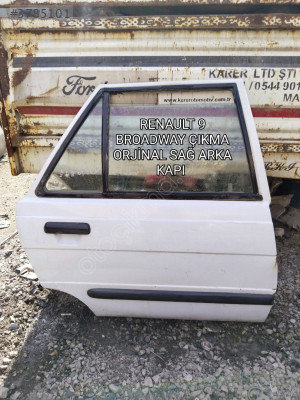 RENAULT 9 BROADWAY ÇIKMA ORJİNAL DOLU SAĞ ARKA KAPI