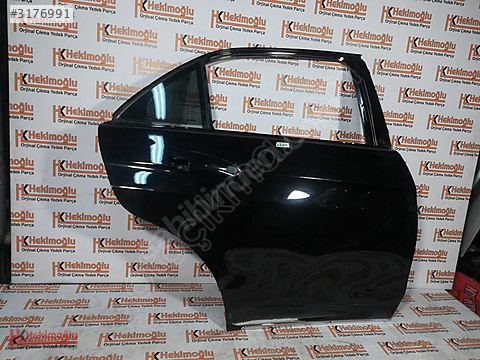 MERCEDES E SERİSİ W212 SAĞ ARKA KAPI ORJİNAL BOYASIZ SİYAH AZ HA