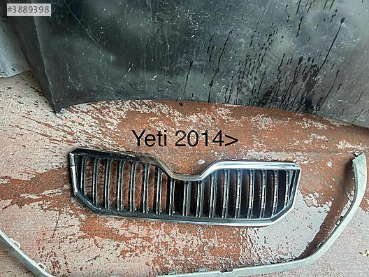 Yeti ön panjur ÇIKMA ORJİNAL 2013-2017 5L0 853 668