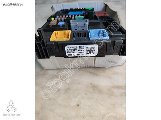 Citroen Berlingo 208 BSI Beyni Sigorta Kutusu 9830707680 BSI