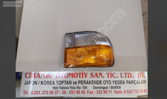 1997-2004 Hyundai H100 Sağ Yan Ayna Sinyal Parçası