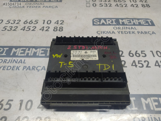 ÇIKMA VW TRANSPORTER T5 BCM BEYNİ 7H0937049Q