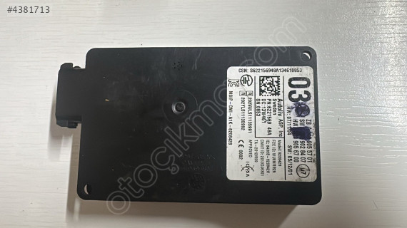 MERCEDES CLS W218 W216 RADAR BEYNİ A0009055701 0009055701 ORJİNAL