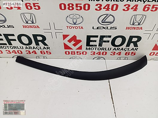 TOYOTA AURİS ÖN SAĞ TAMPON KARLIK SPOİLER 07-10