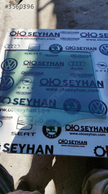 5K6845025C Golf 6 arka sol kapı camı