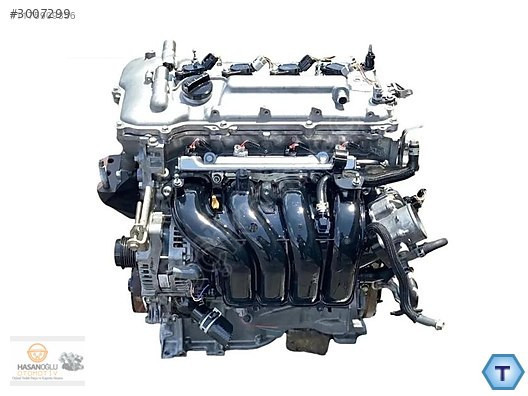 TOYOTA AURIS 1.6 CC 124 hp 16V 1ZRFE ÇIKMA KOMPLE MOTOR