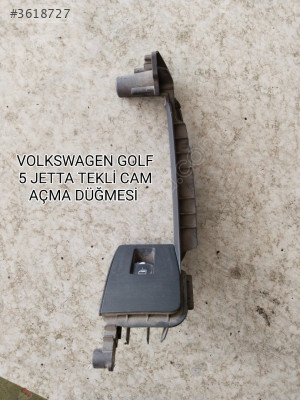 VOLKSWAGEN GOLF 5 JETTA ORJİNAL TEKLİ CAM AÇMA DÜĞMESİ