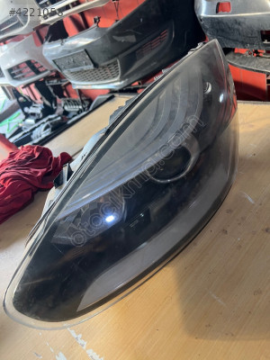 Renault Megane 3 sol ön far orjinal çıkma içi siyah mercekli